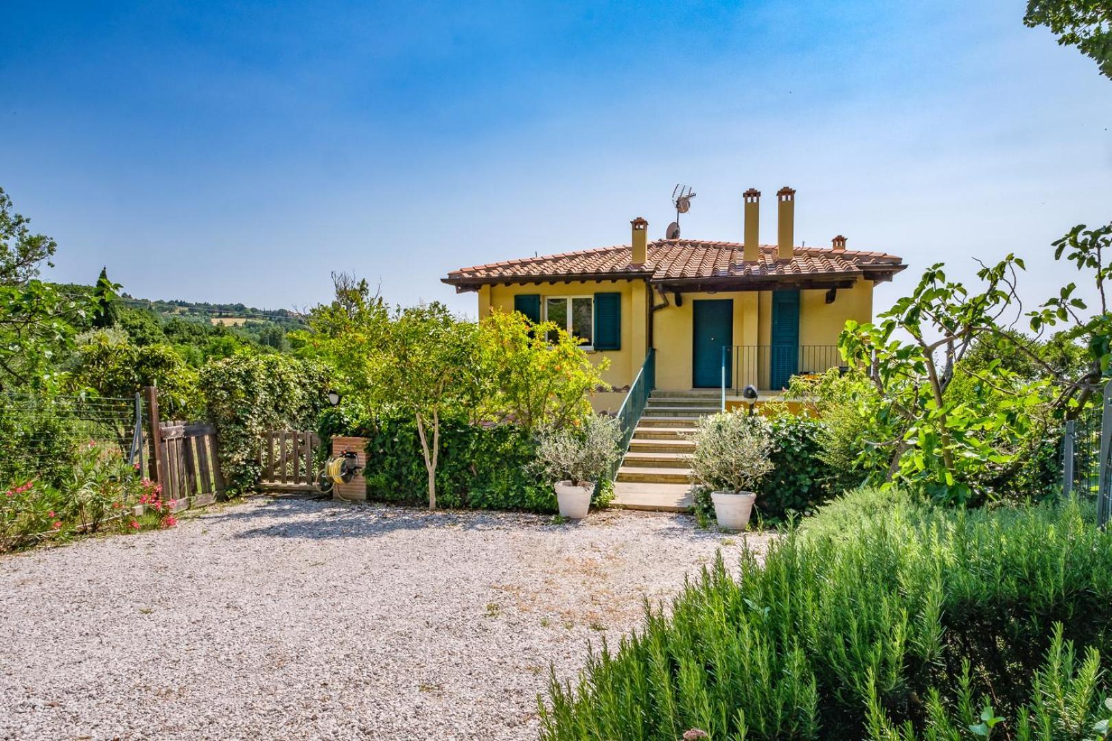Villa Di Campagna 10 Posti Con Piscina Privata Castellina Marittima Exterior foto