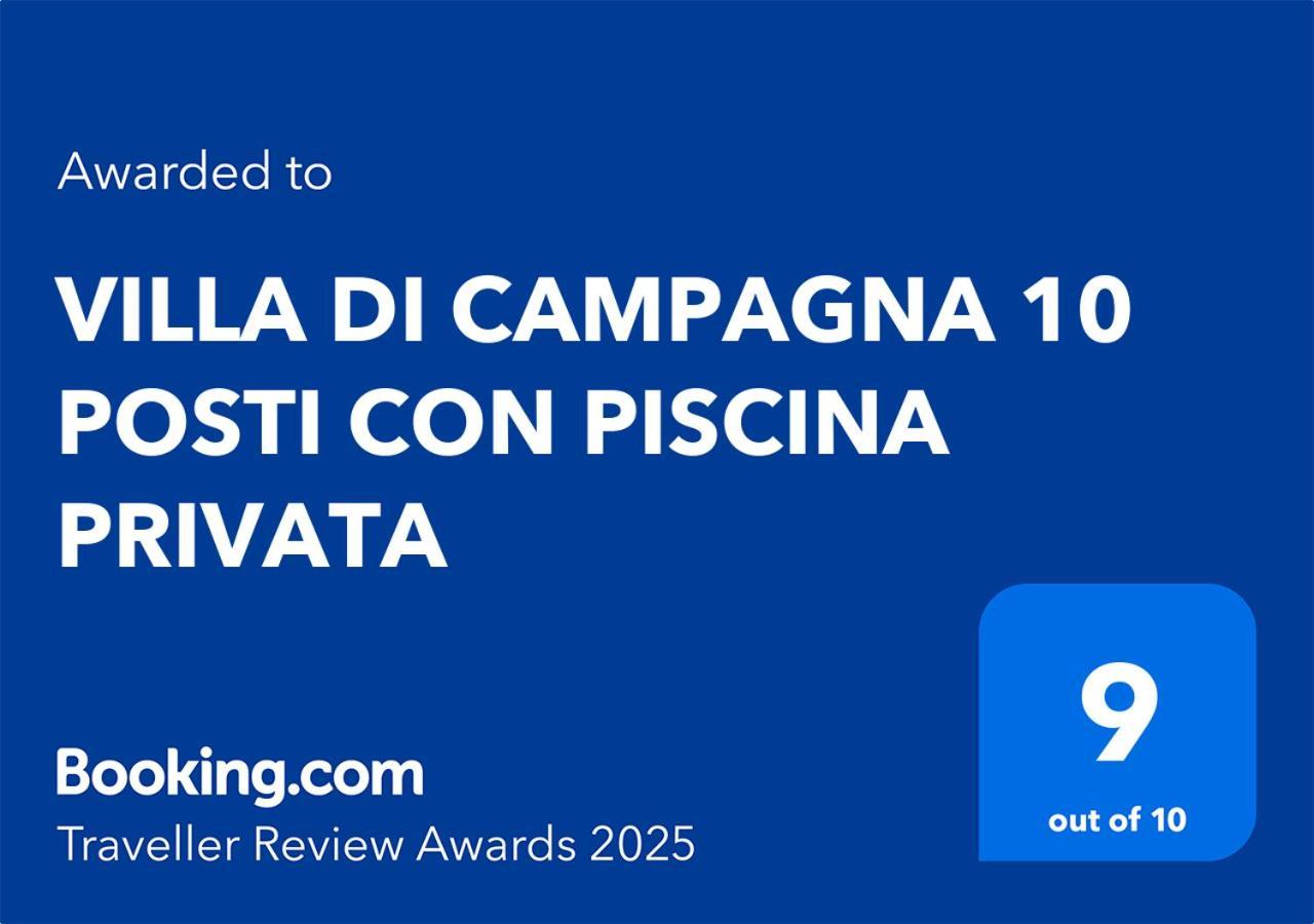 Villa Di Campagna 10 Posti Con Piscina Privata Castellina Marittima Exterior foto